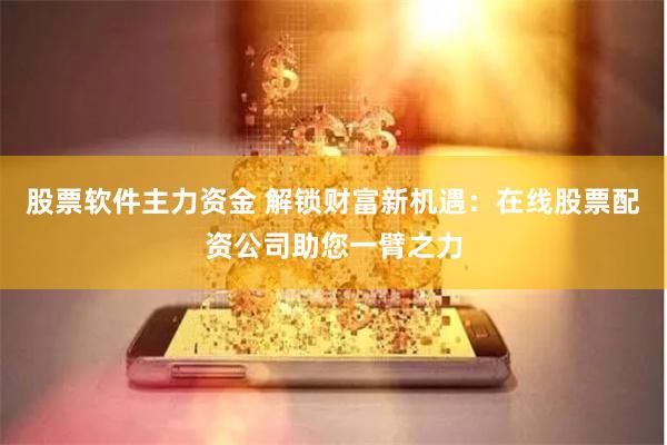 股票软件主力资金 解锁财富新机遇：在线股票配资公司助您一臂之力